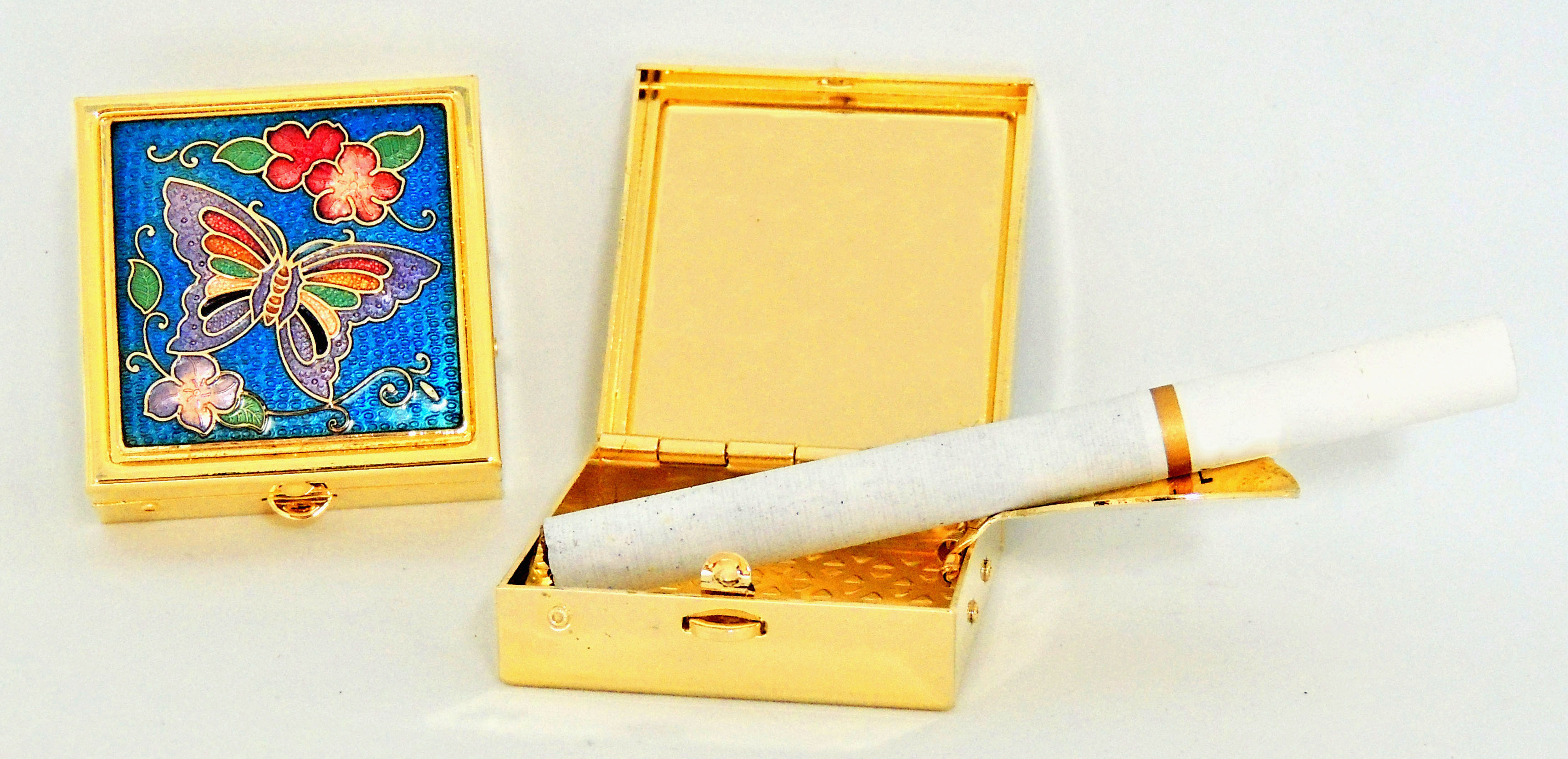琺瑯景泰藍隨身煙灰缸 | 客製化琺瑯紀念品